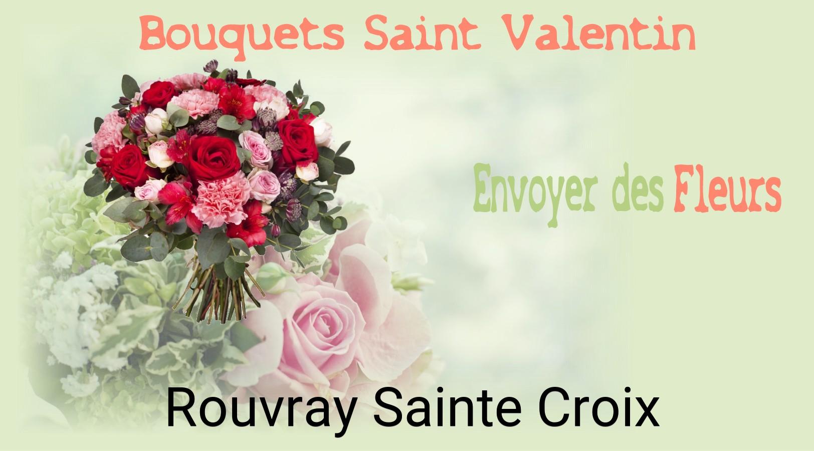 Roses de Saint-Valentin livrées à Rouvray-Sainte-Croix